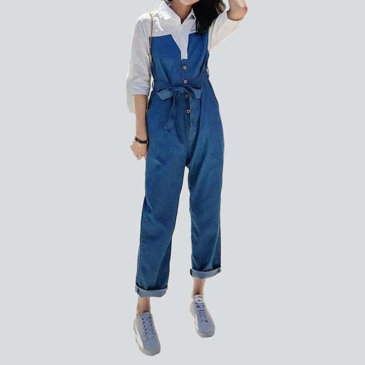 Fashionable jeans overall for women