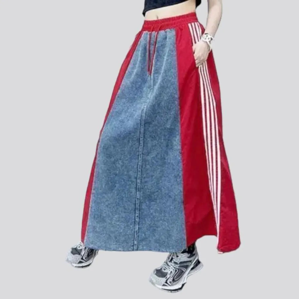 Side-bands women's jeans skirt | Jeans4you.shop