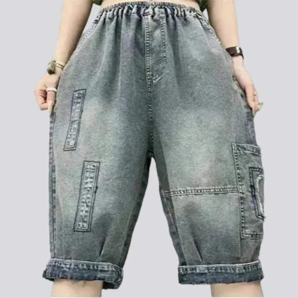 Grey-cast jean shorts
 for women | Jeans4you.shop