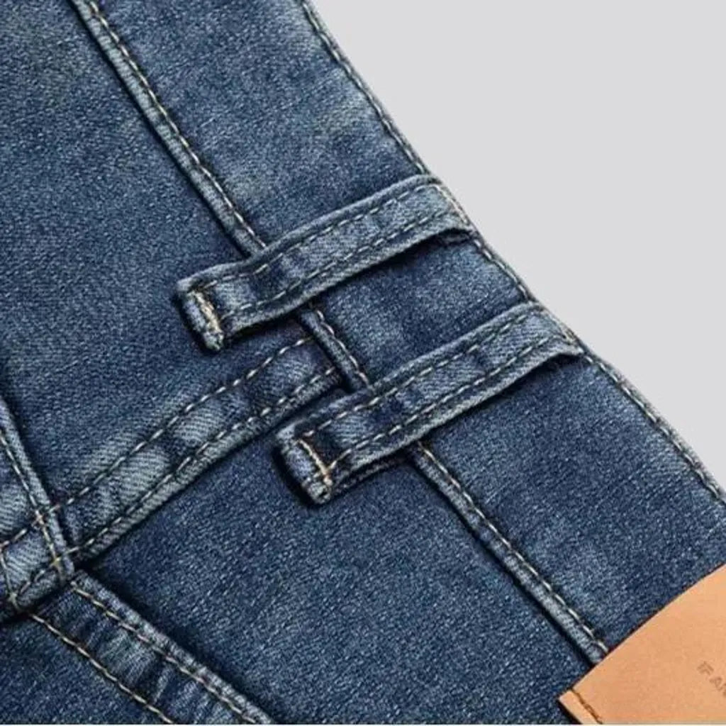 Stretchable insulated 90s men's jeans