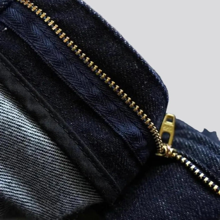 10.6oz men's dark-wash jeans