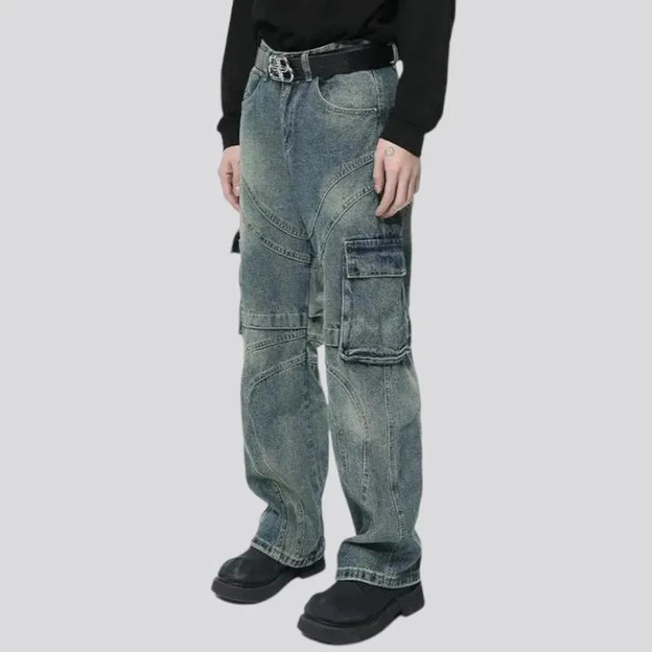 Mid rise vintage men's jeans