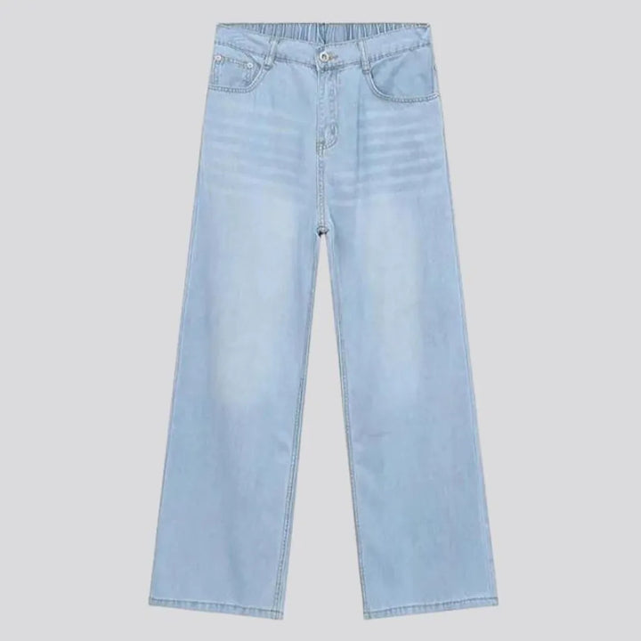 Light-wash sanded jeans
 for men | Jeans4you.shop