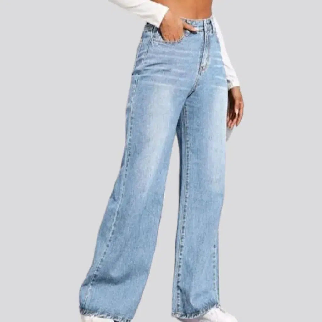 Baggy jeans
 for ladies