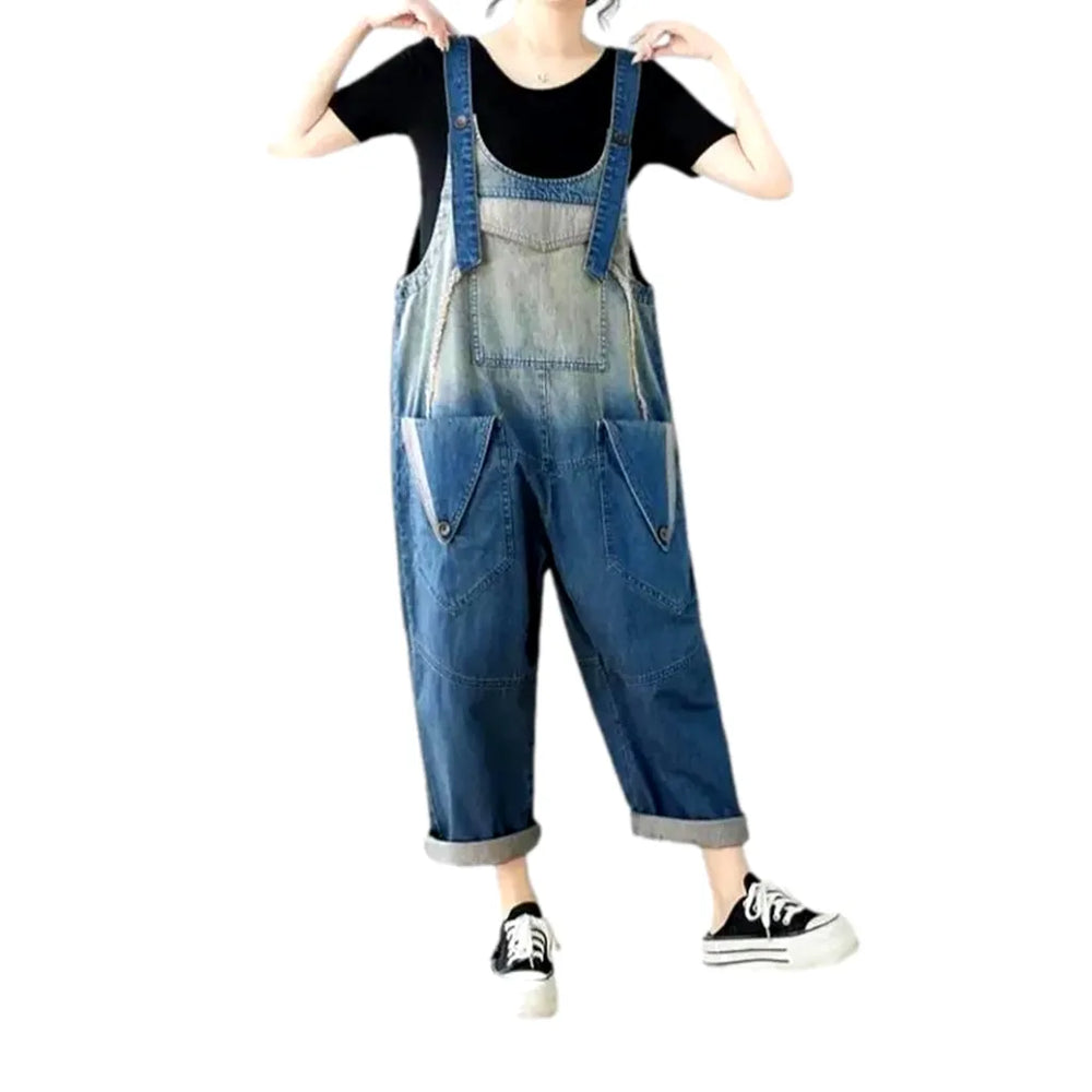 Vintage Jean Dungaree for Ladies - Blue