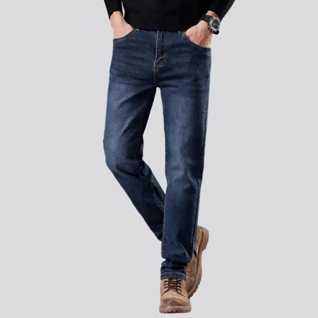 90s style tapered fit men's jeans