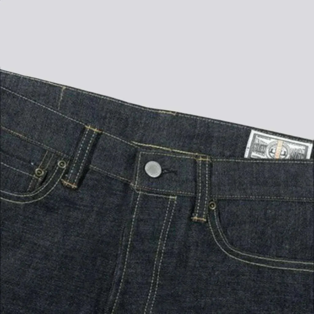 High quality self-edge jeans