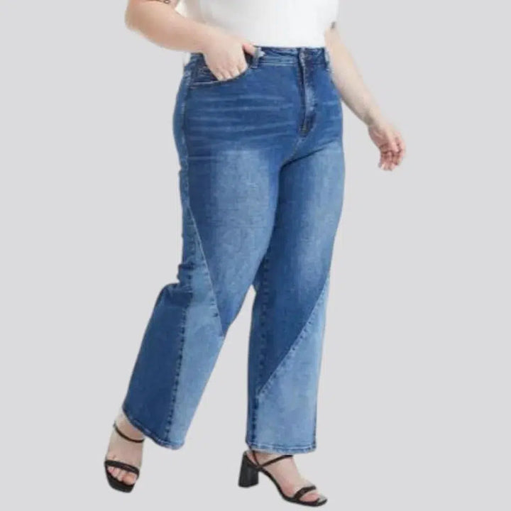 Plus-size jeans
 for ladies
