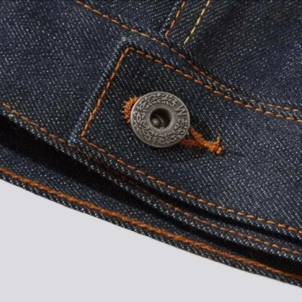 Selvedge women's jean jacket
