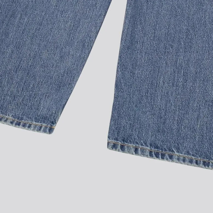 Sanded 90s style jeans for ladies