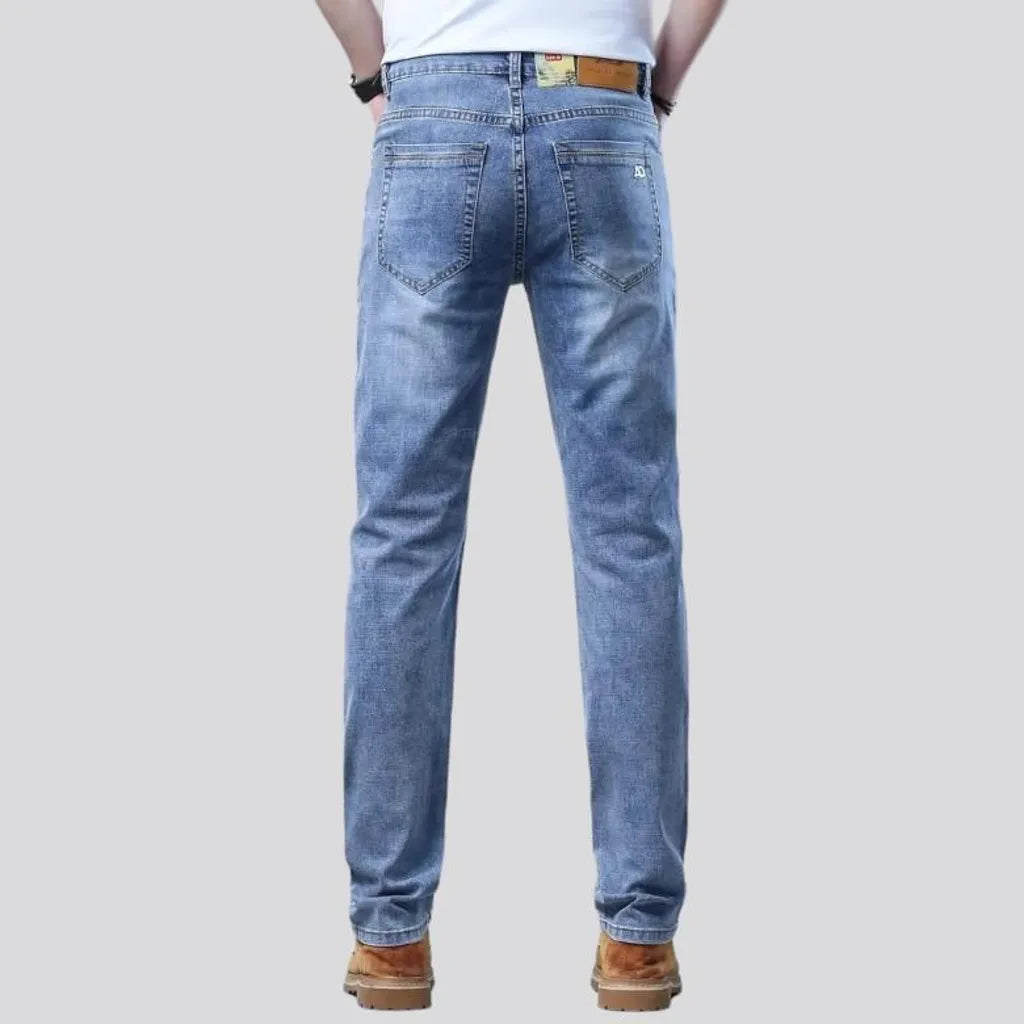 Tapered men's ground jeans
