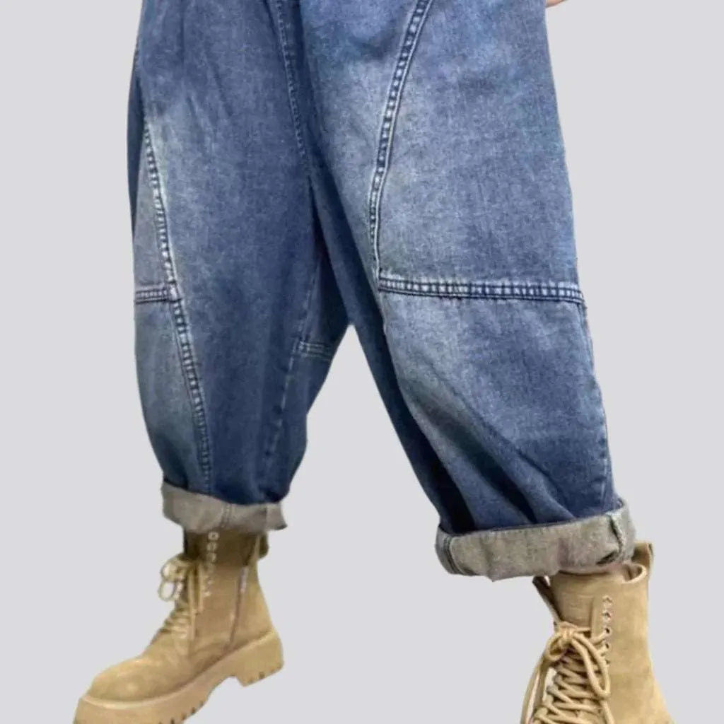 Baggy vintage women's jean pants