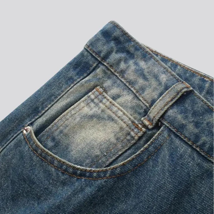 Wide fit men's jeans