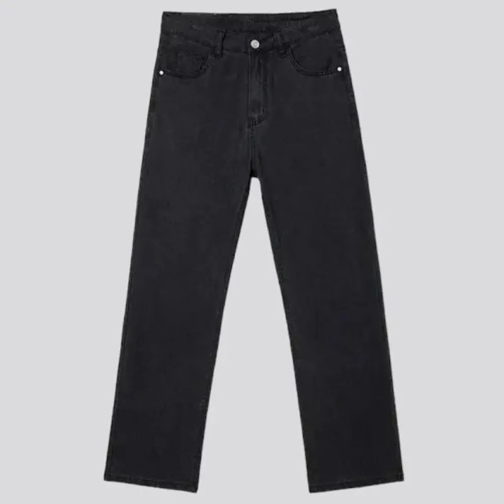 Black 90s jeans
 for men