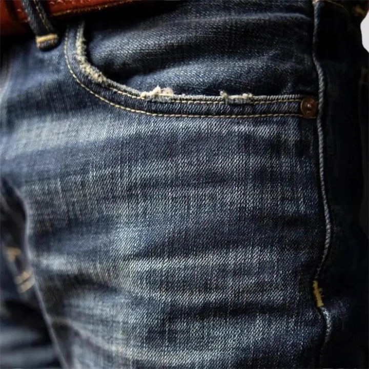 16oz men's self-edge jeans