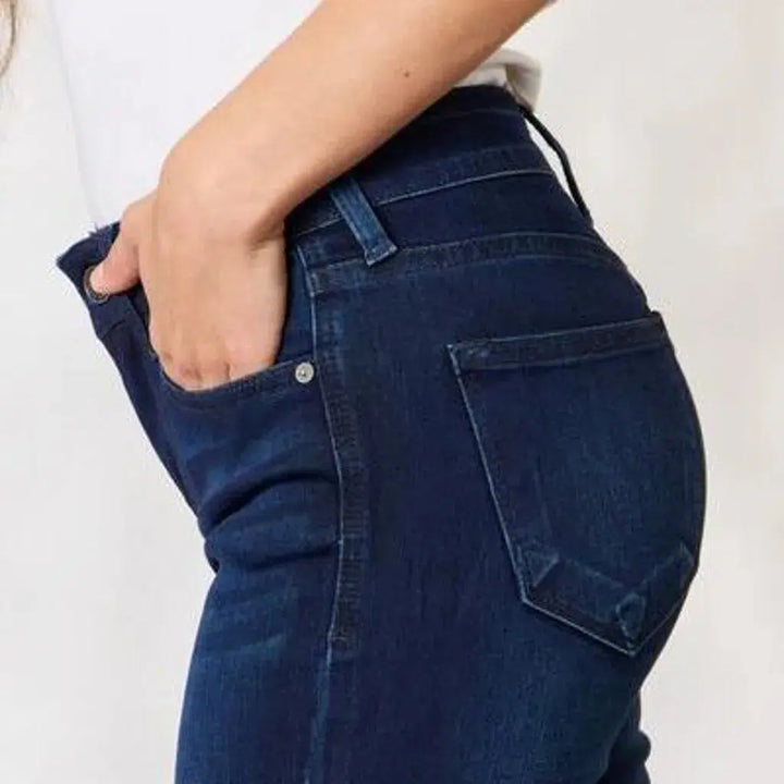 Sanded women's jeans