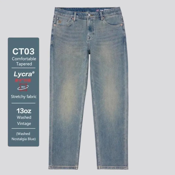 13oz men's whiskered jeans | Jeans4you.shop
