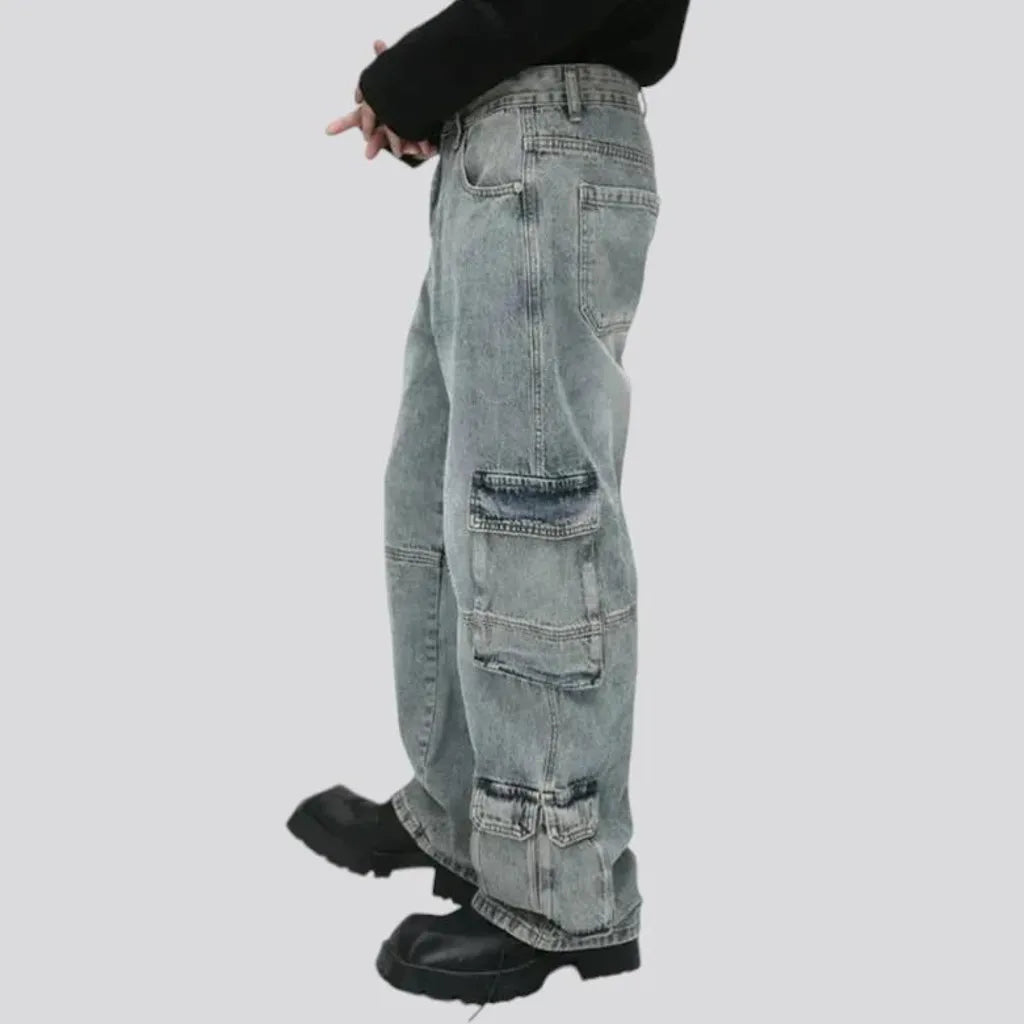 Boho men's jeans