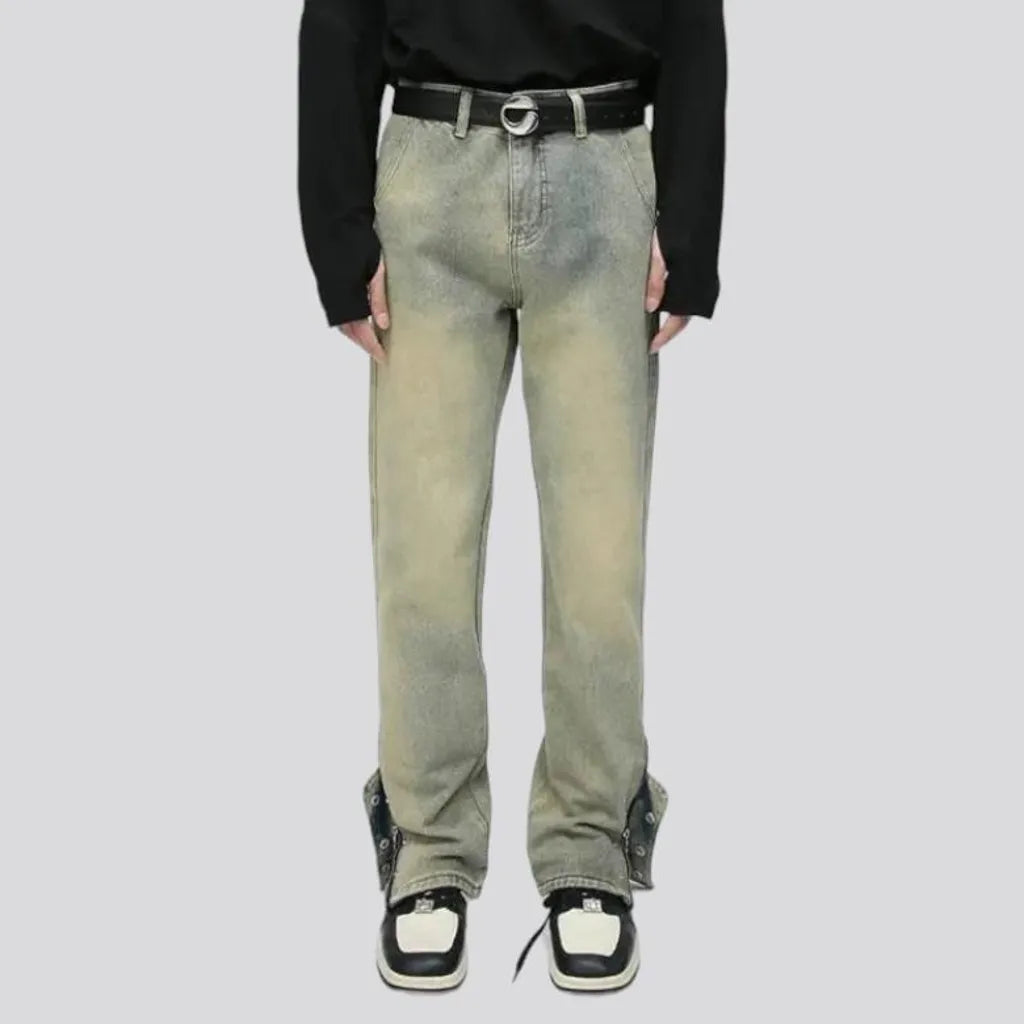 Y2k men's floor-length jeans