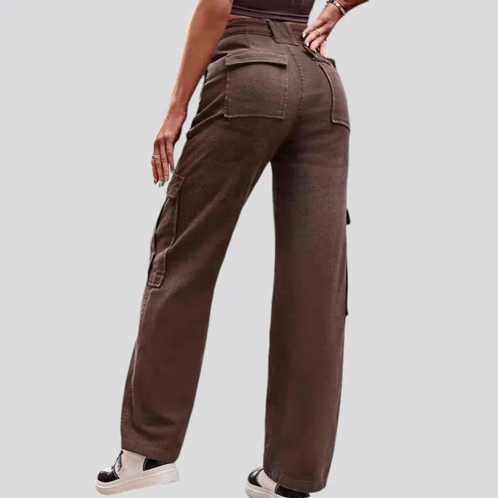 Fashion loose denim pants
 for women