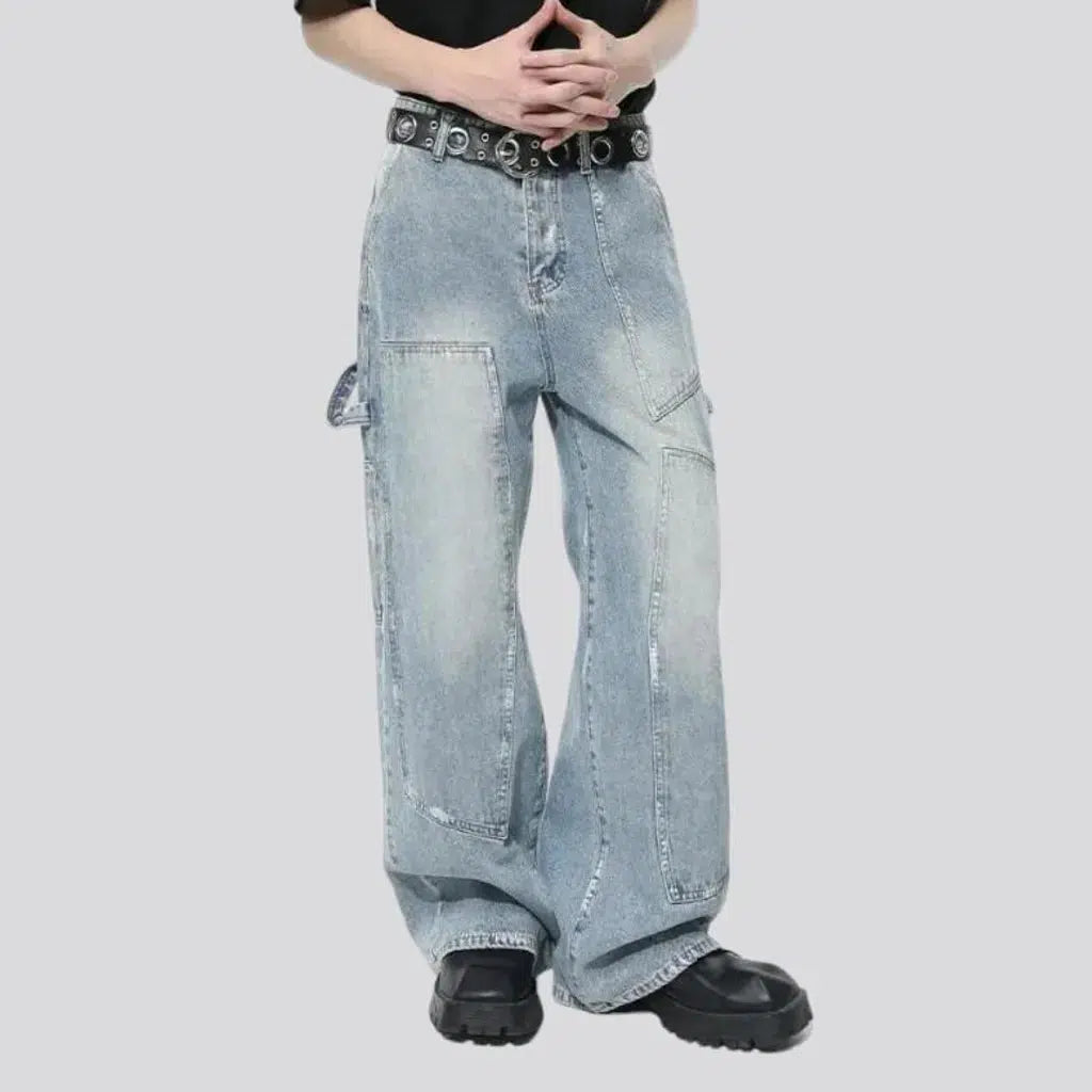 Carpenter-loops men's jeans