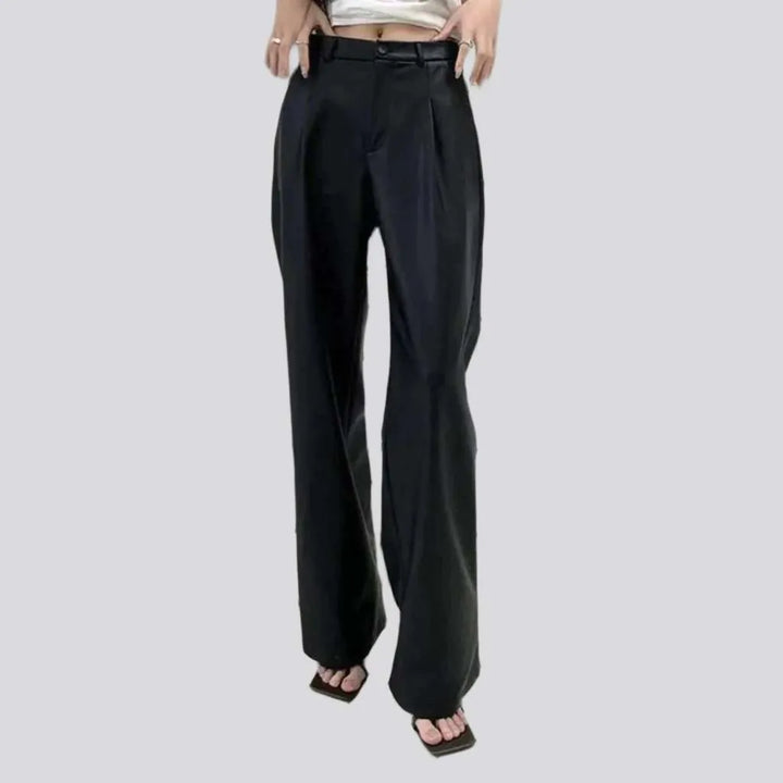 Elevated rise free jean pants