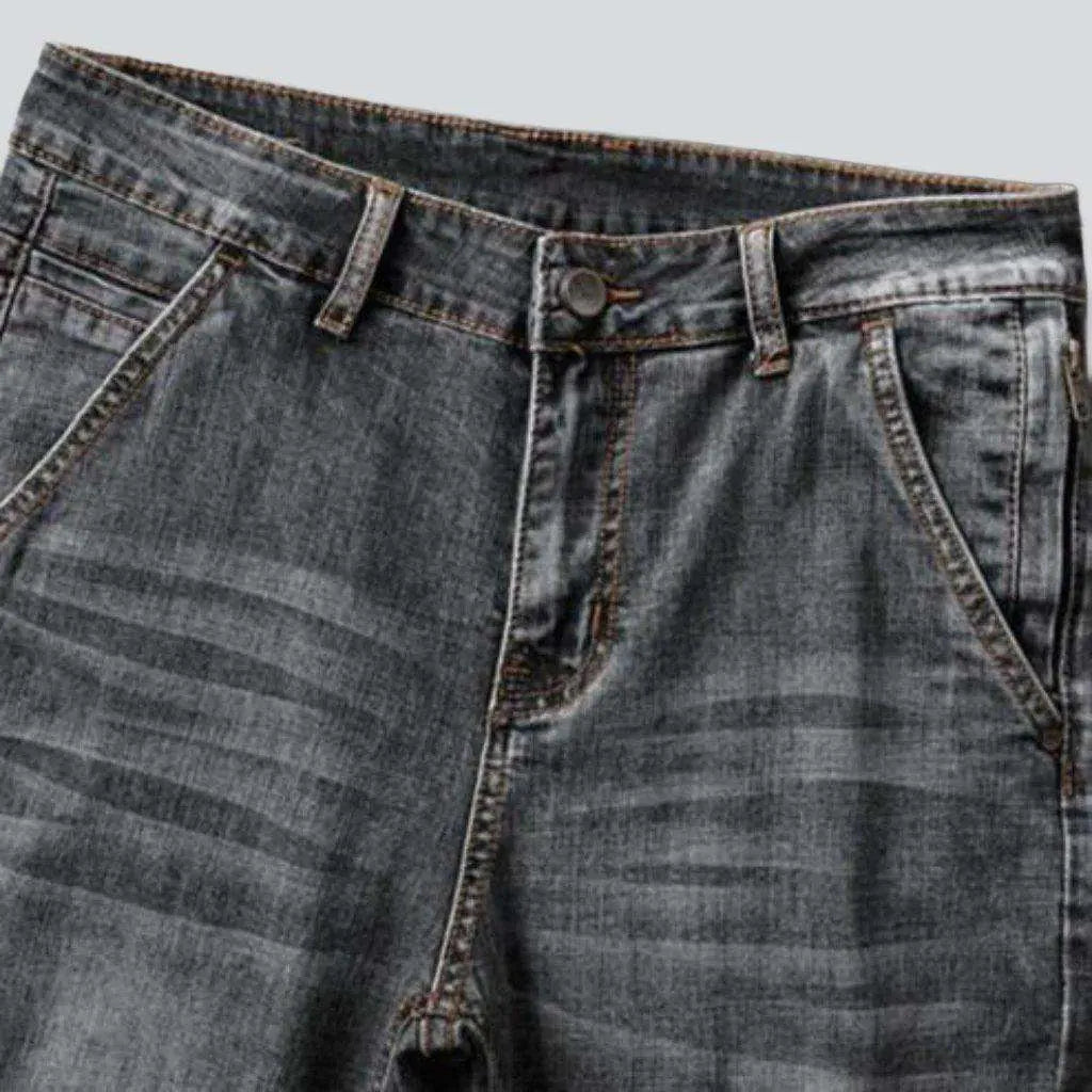 Straight men's jeans