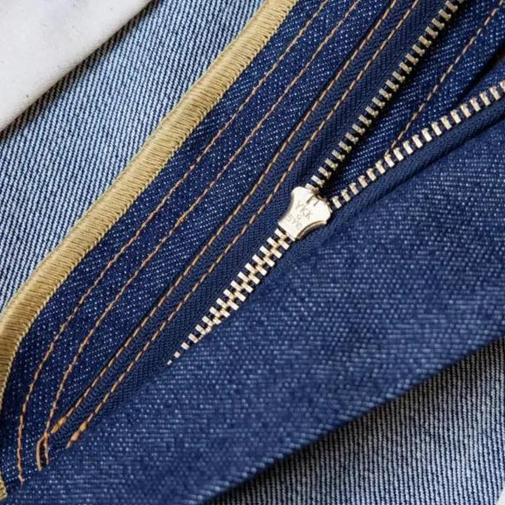 14oz dragon-lining selvedge jeans
 for men
