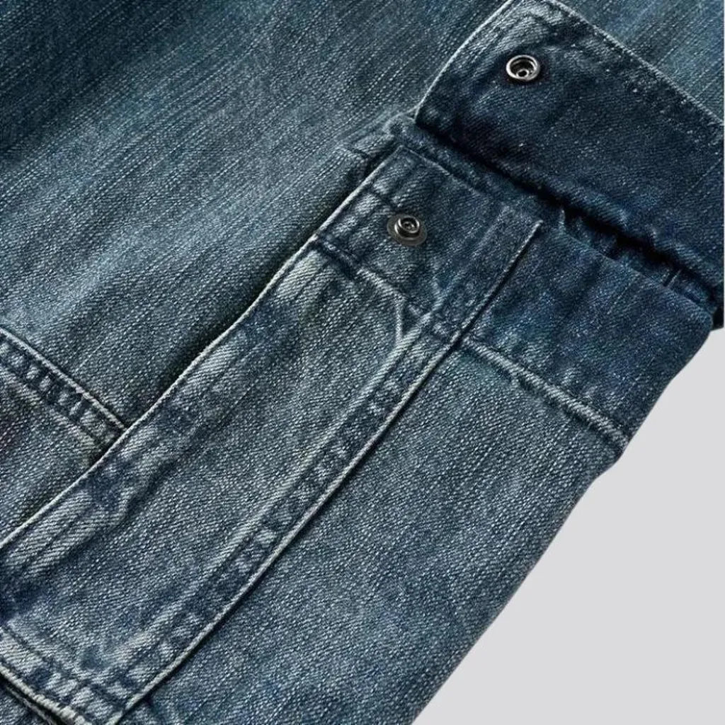 Light sanded men's jeans