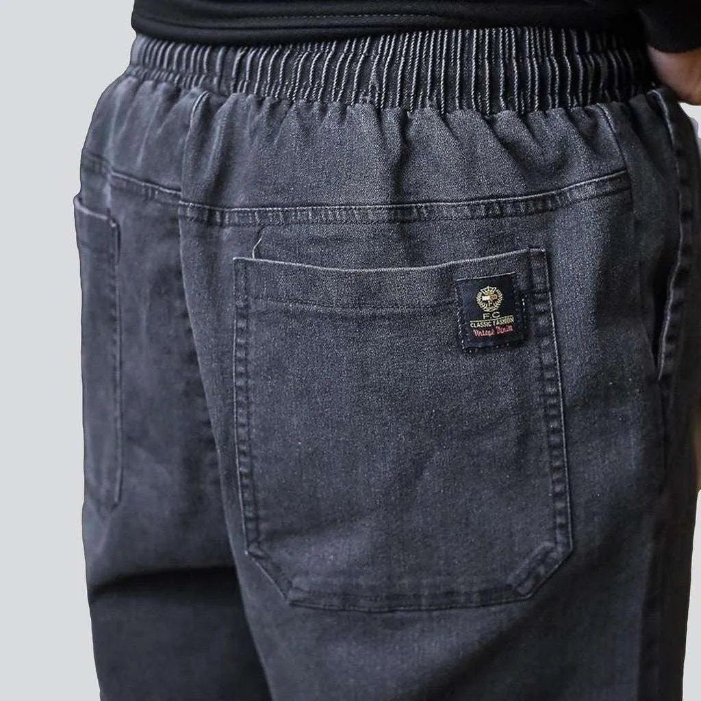 Street style men's denim pants