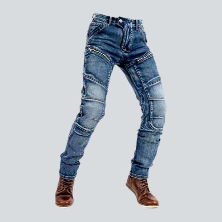 Vintage men's motorcycle jeans