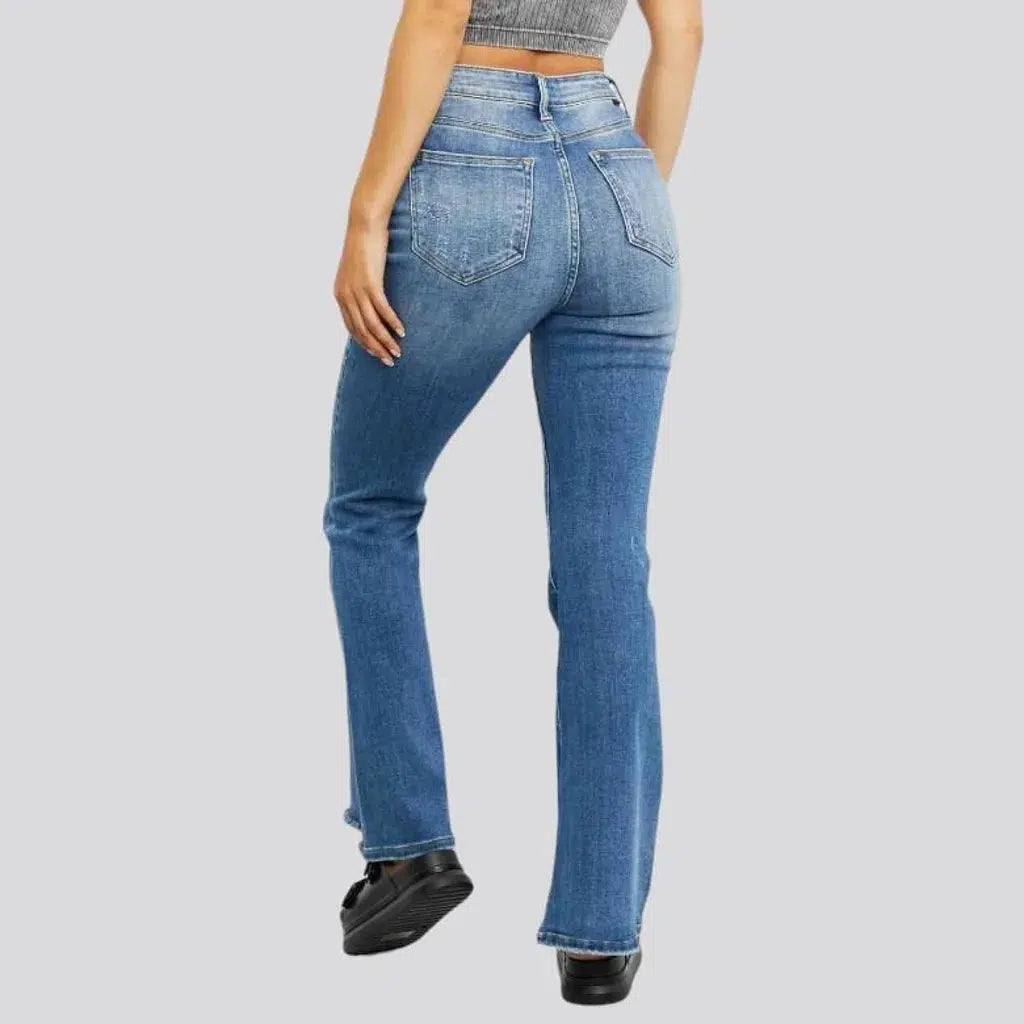 Street vintage jeans
 for ladies