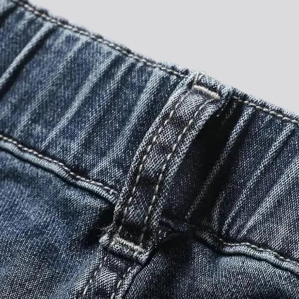 Tapered men's lyocell jeans