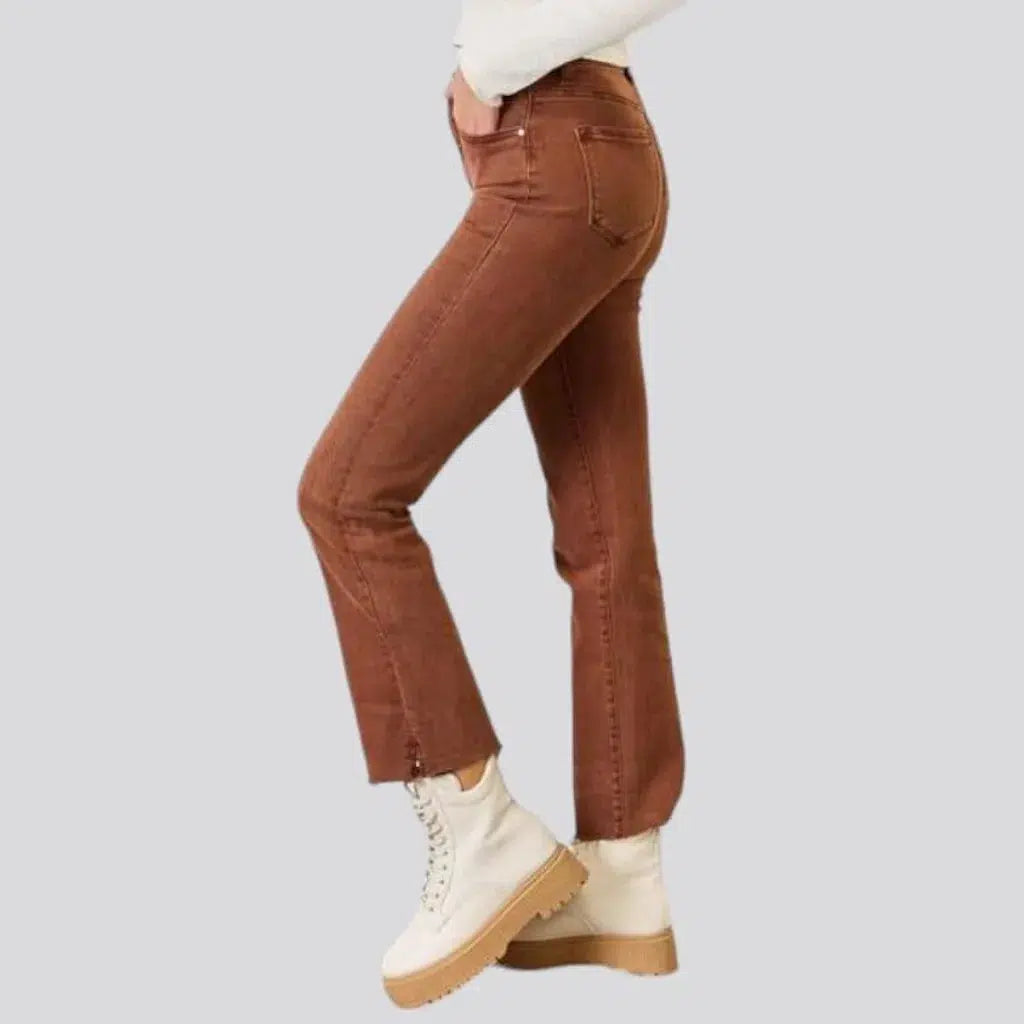 Straight vintage jeans
 for women
