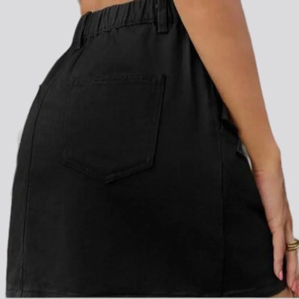 Y2k mini women's denim skirt