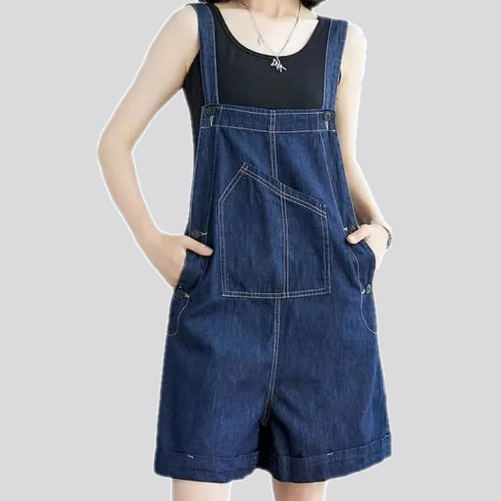 Boho Chic Women's Denim Overall | Jeans4you.shop