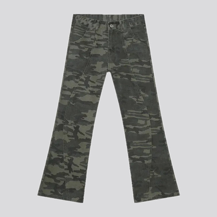 Stylish army jeans for men