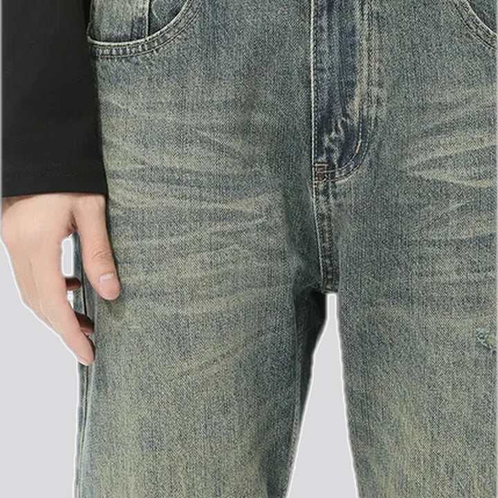 90s grunge style bootcut men's jeans