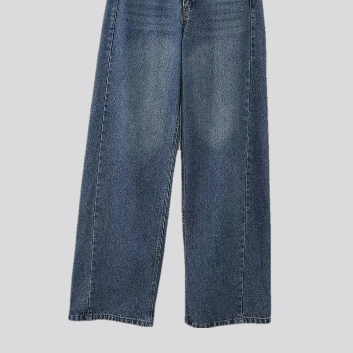 Wide fit mid rise 90s women's jeans