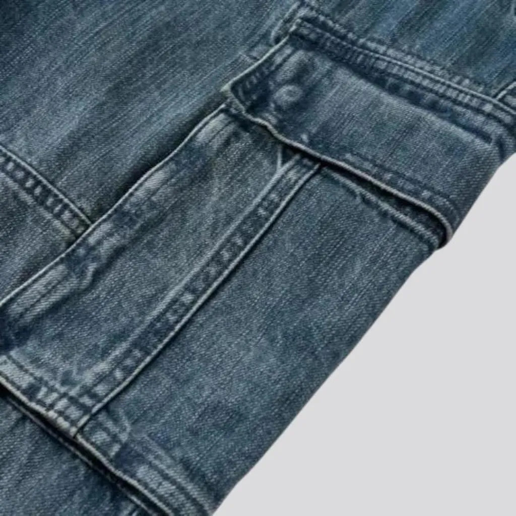 Light sanded men's jeans