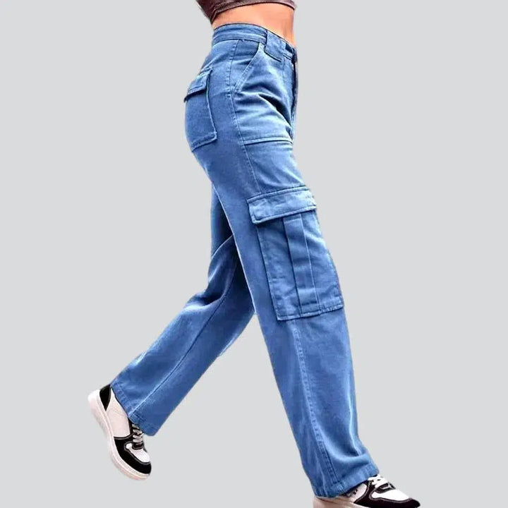Fashion loose denim pants
 for women