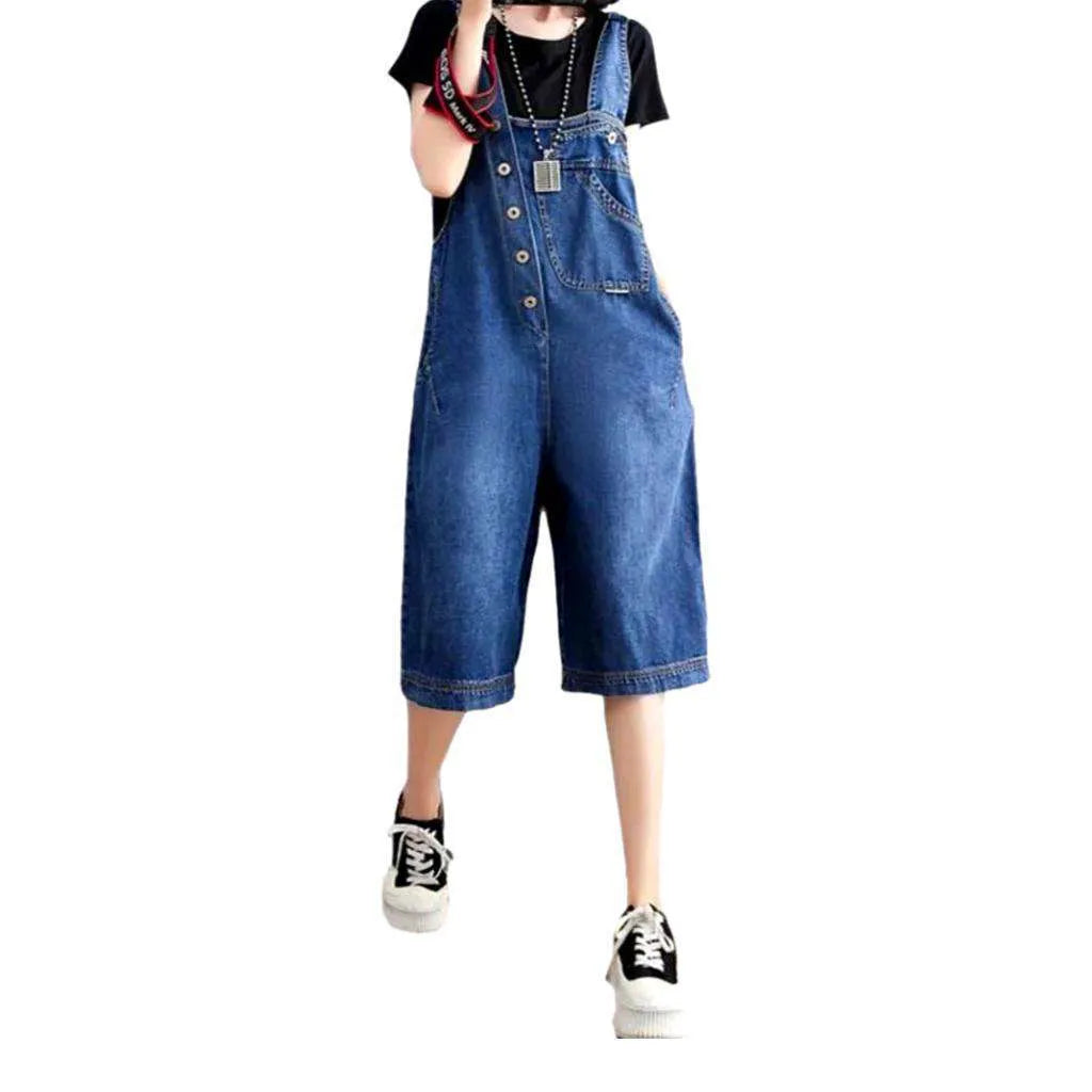 90s Jeans Overall for Women - Blue