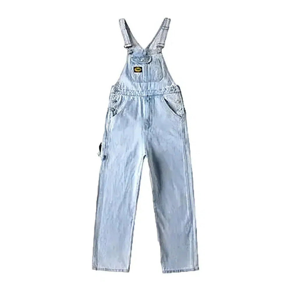 90s Men's Jean Overall - Light Blue