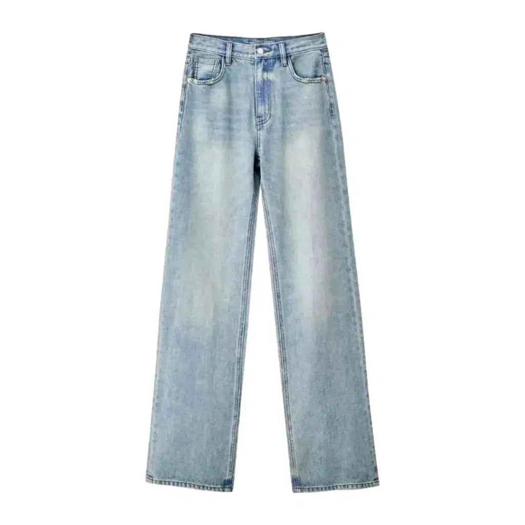 90s sanded jeans
 for women