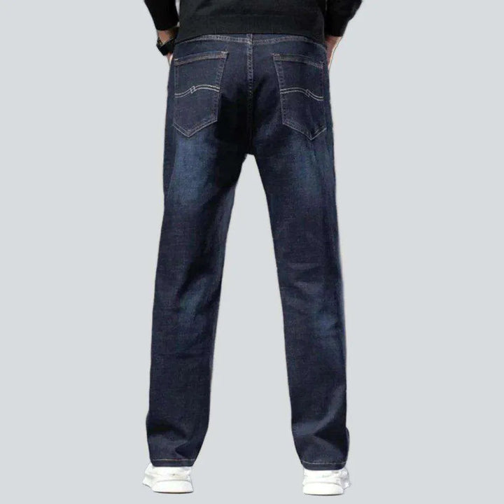 Business casual stretch men's jeans