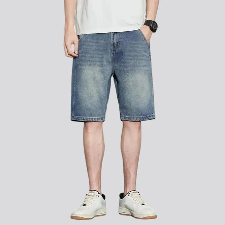 Fashion denim shorts
 for men