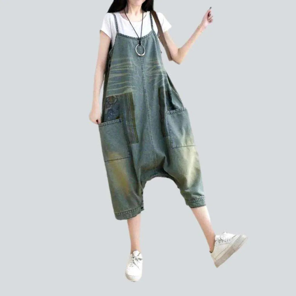 Adjustable women's denim dress-jumpsuit | Jeans4you.shop
