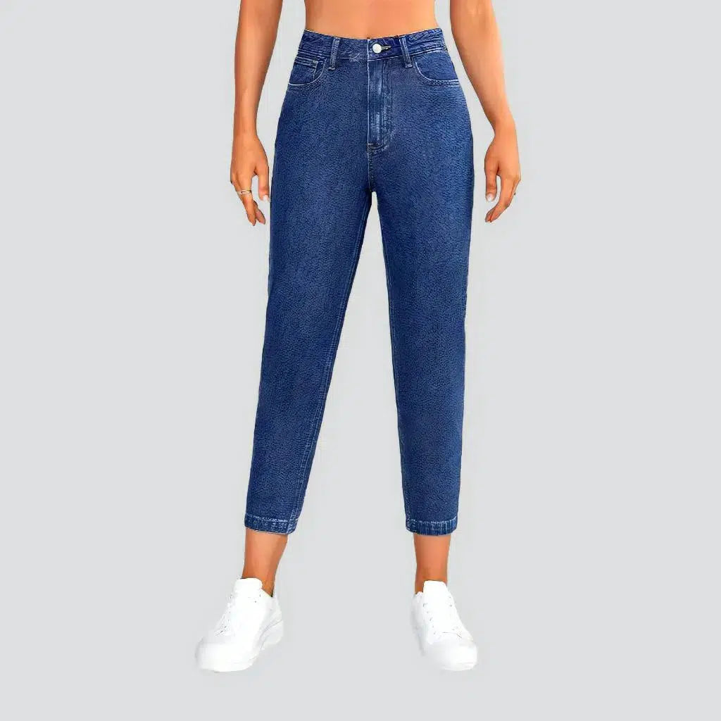 Ankle-length medium-wash jeans
 for ladies | Jeans4you.shop