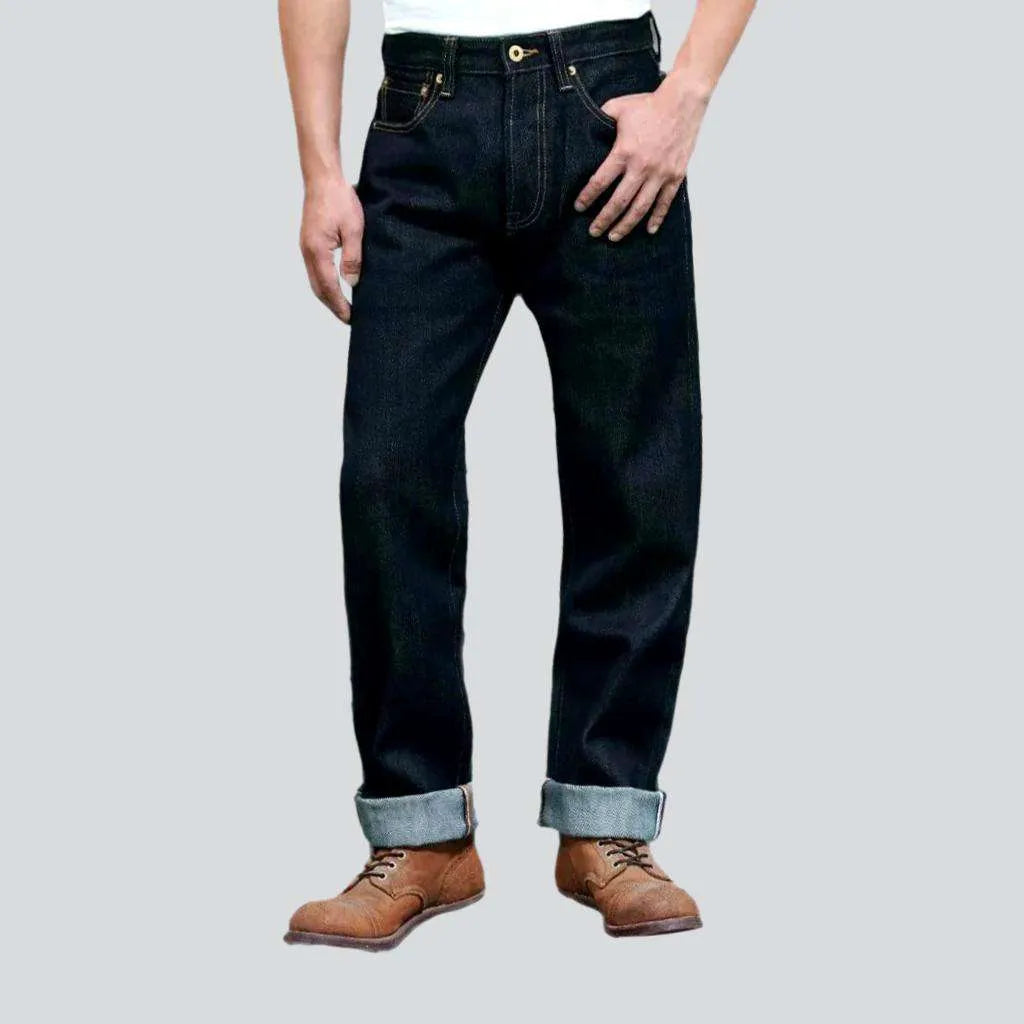 Back cinch 23oz selvedge jeans | Jeans4you.shop