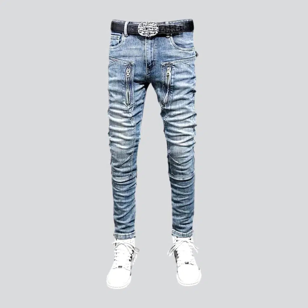 Back flap pockets vintage jeans | Jeans4you.shop